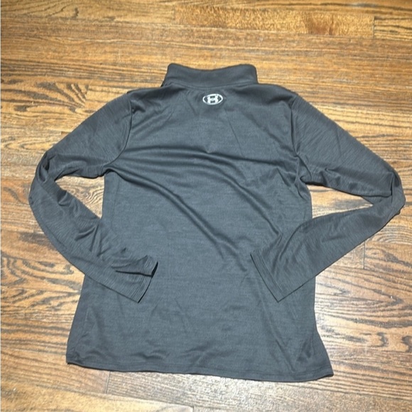 Under Armour Gray Quarter-Zip Pullover - Picture 2 of 2